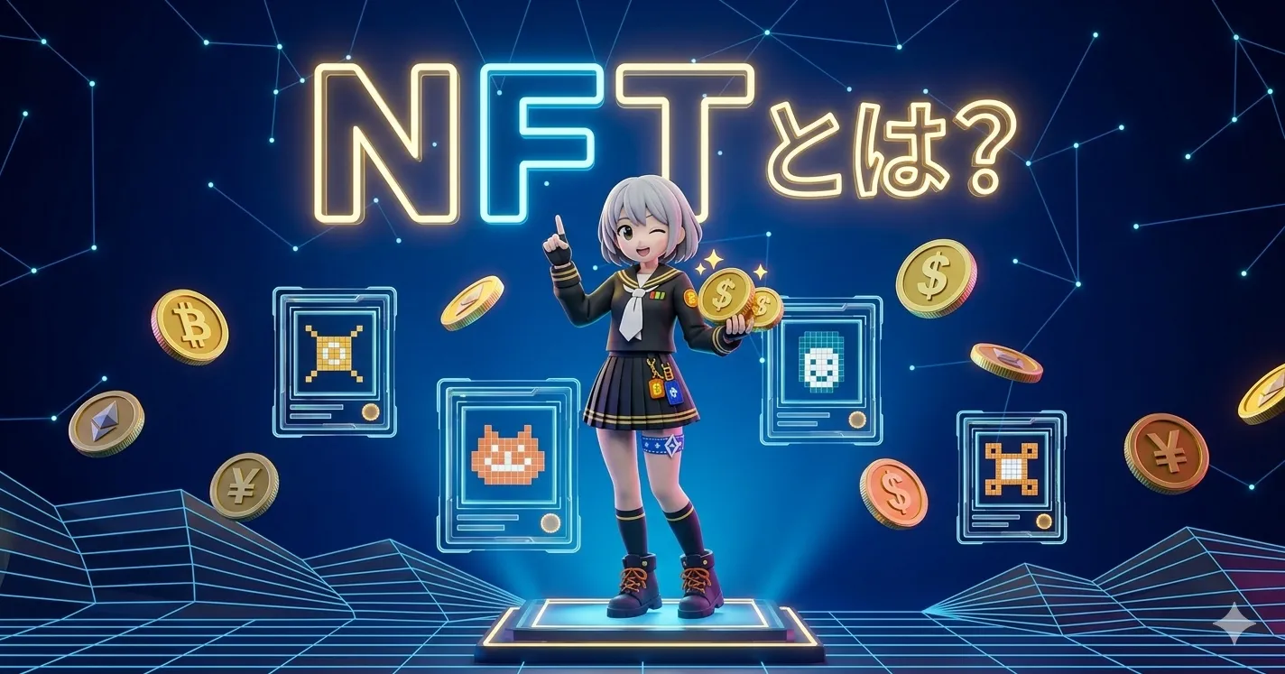 NFTとは何？非代替性トークンを解説